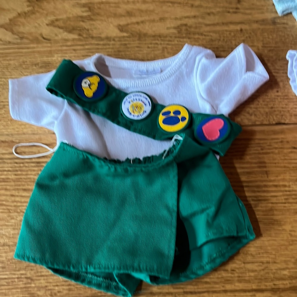 Build a Bear Girl Scout outfit